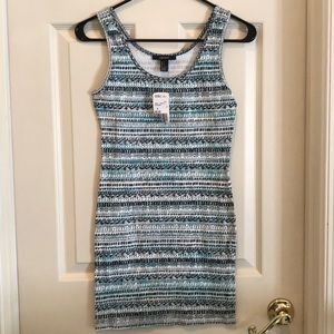 S forever 21 light blue print dress